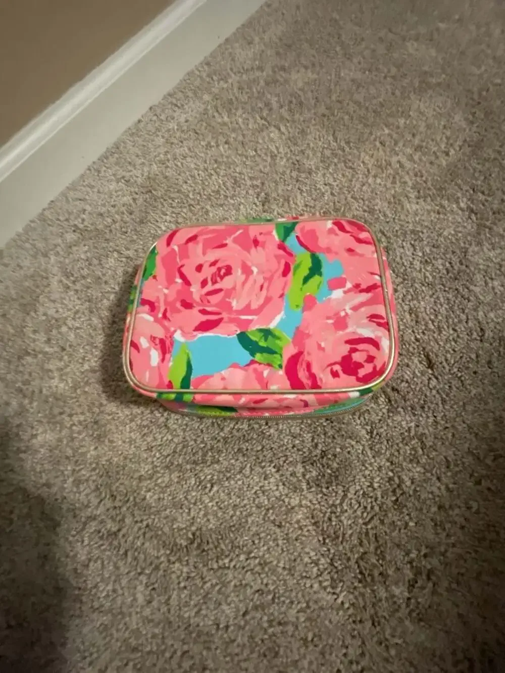 Lilly Pulitzer Wash & Wear Bag Baubles Makeup Case